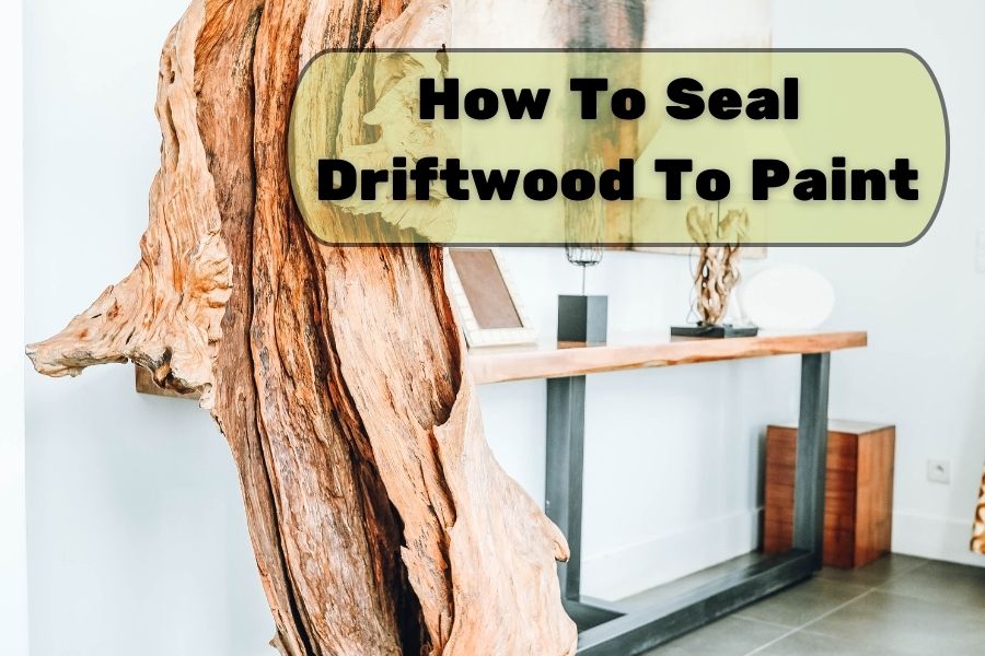 How To Seal Driftwood To Paint